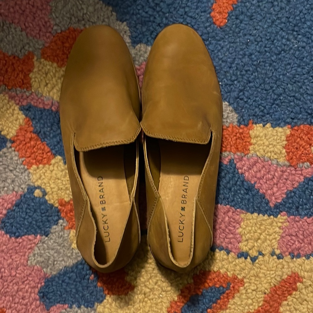 Lucky Brand Women's Tan Slip-On Shoes